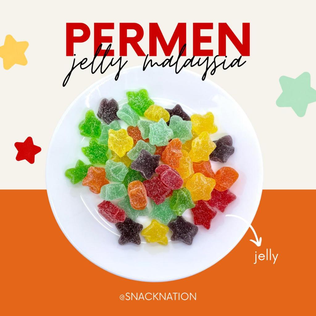 

PERMEN JELLY MALAYSIA KUALITAS PREMIUM 200 GRAM / 400 GRAM WAISUN JELI KILOAN