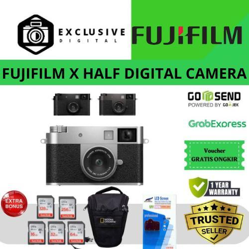 Fujifilm X-Half Kamera Digital Compact 1 Inch CMOS Silver Black Gray