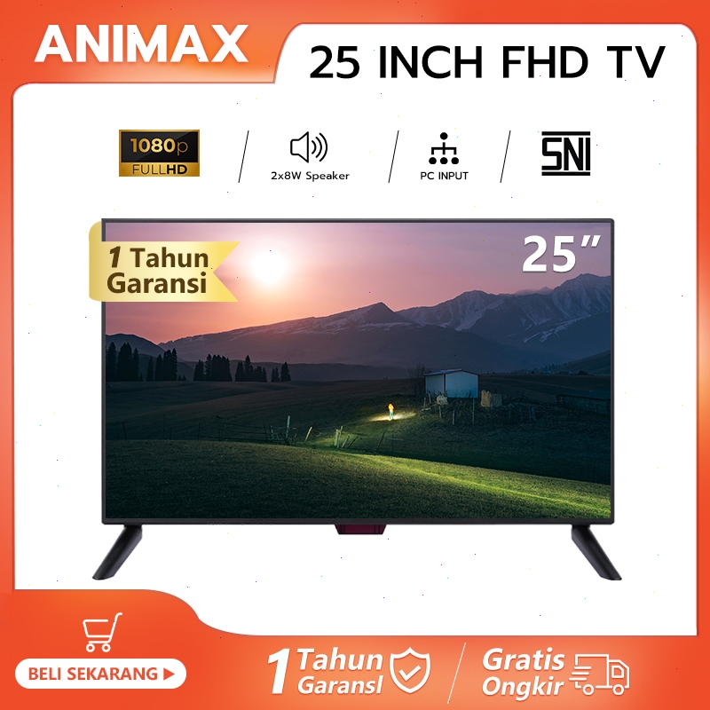 Animax TV Digital 24 inch FHD TV LED 21 inch 22 inch 24 inch 25 inch 27 inch Digital TV LED(21/22/24