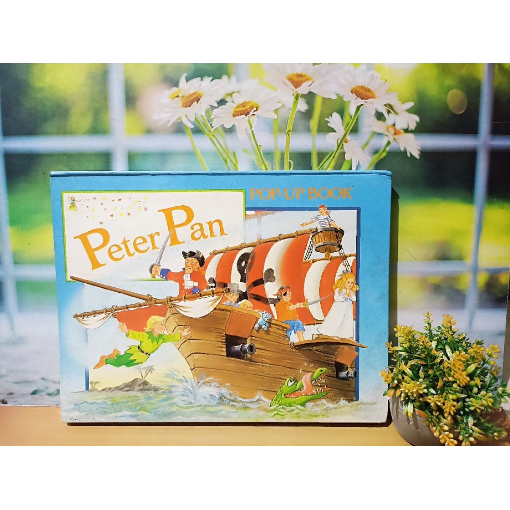 buku preloved anak pop-up book : peter pan