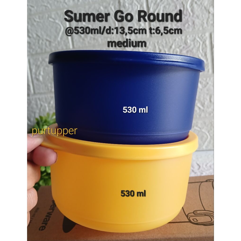 Tupperware Toples/wadah bekal Summer Go Round