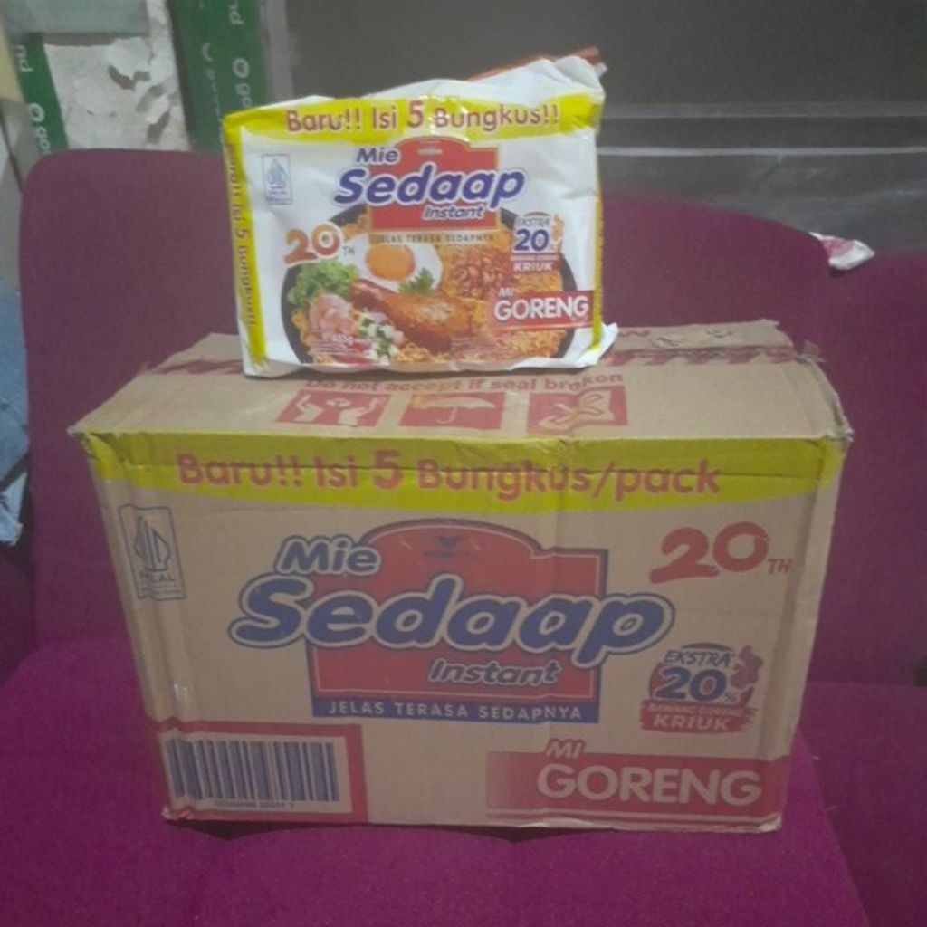 

KHUSUS INSTAN!! Mie Sedap Goreng Kemasan Bundle Dos 8 Pack