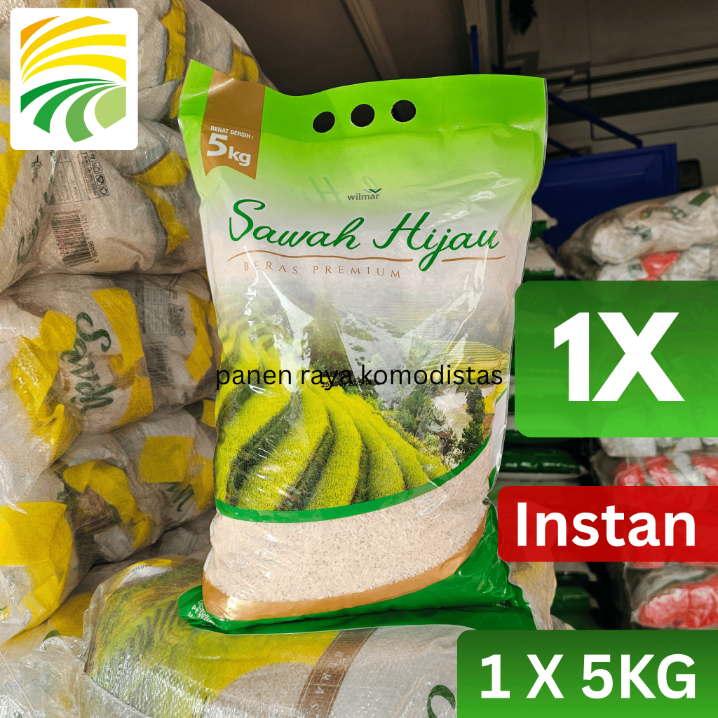 

Beras Sawah Hijau 5kg Wilmar