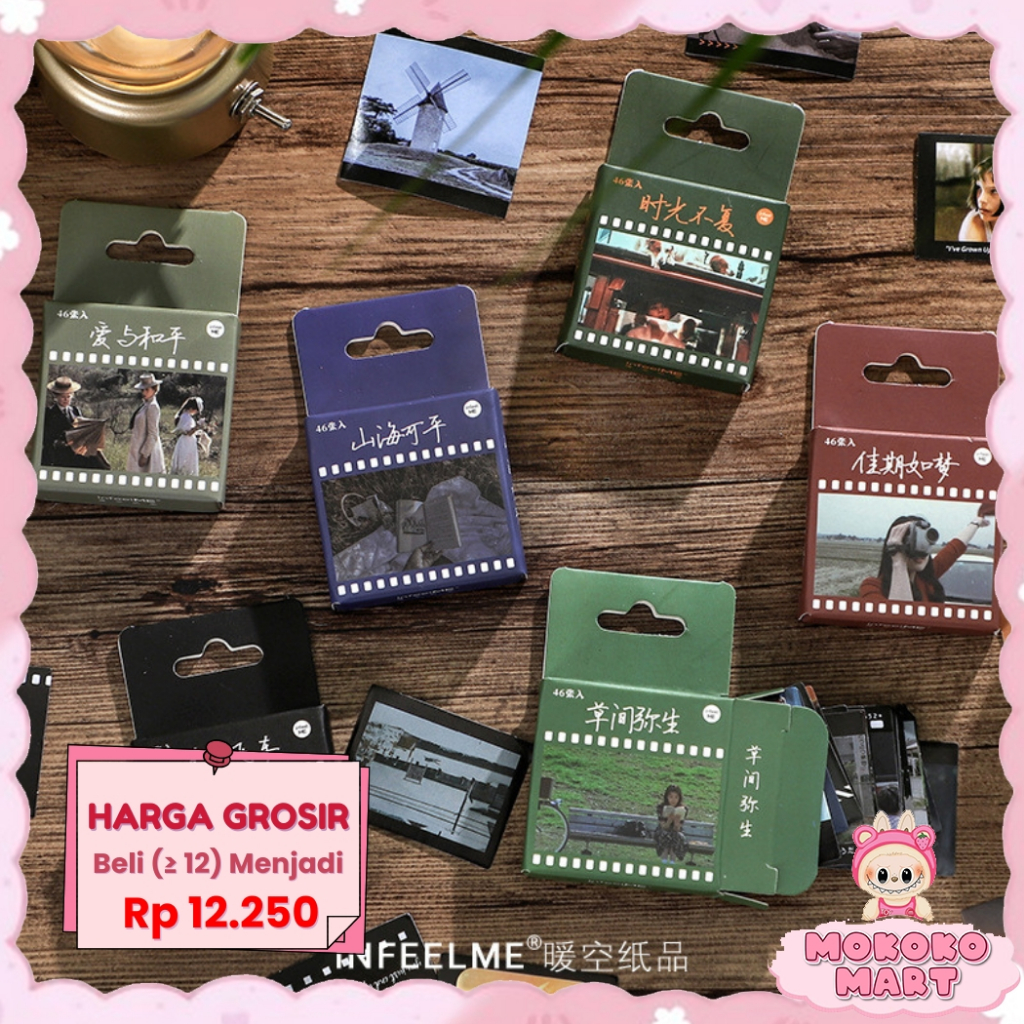 

MM Deco Sticker Aesthetic Sticker Mini Instant Eye Ten Thousand Years Sticker 46pcs Deco DIY - SP14