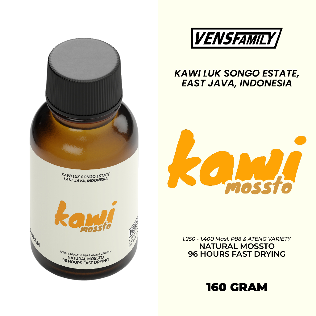 

Kopi Kawi Natural Mossto process 160g