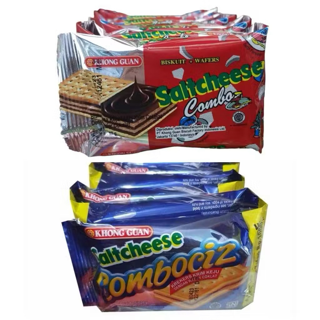 

KHONG GUAN SALTCHEESE COMBO 10PCS / 1 RENCENG