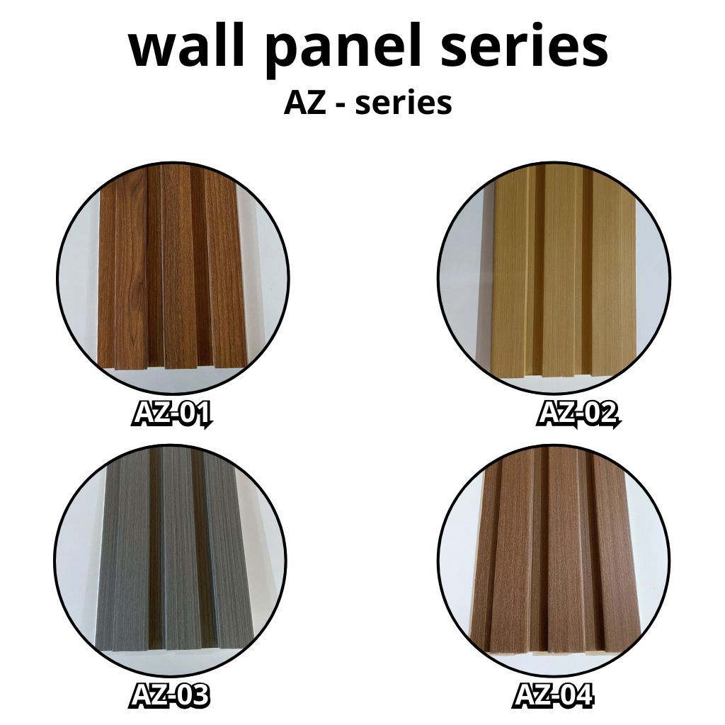 Wall Panel Indoor / Wall Panel PVC / Panel Dinding / Panel PVC Motif Kayu / Panel Interior PVC Dalam