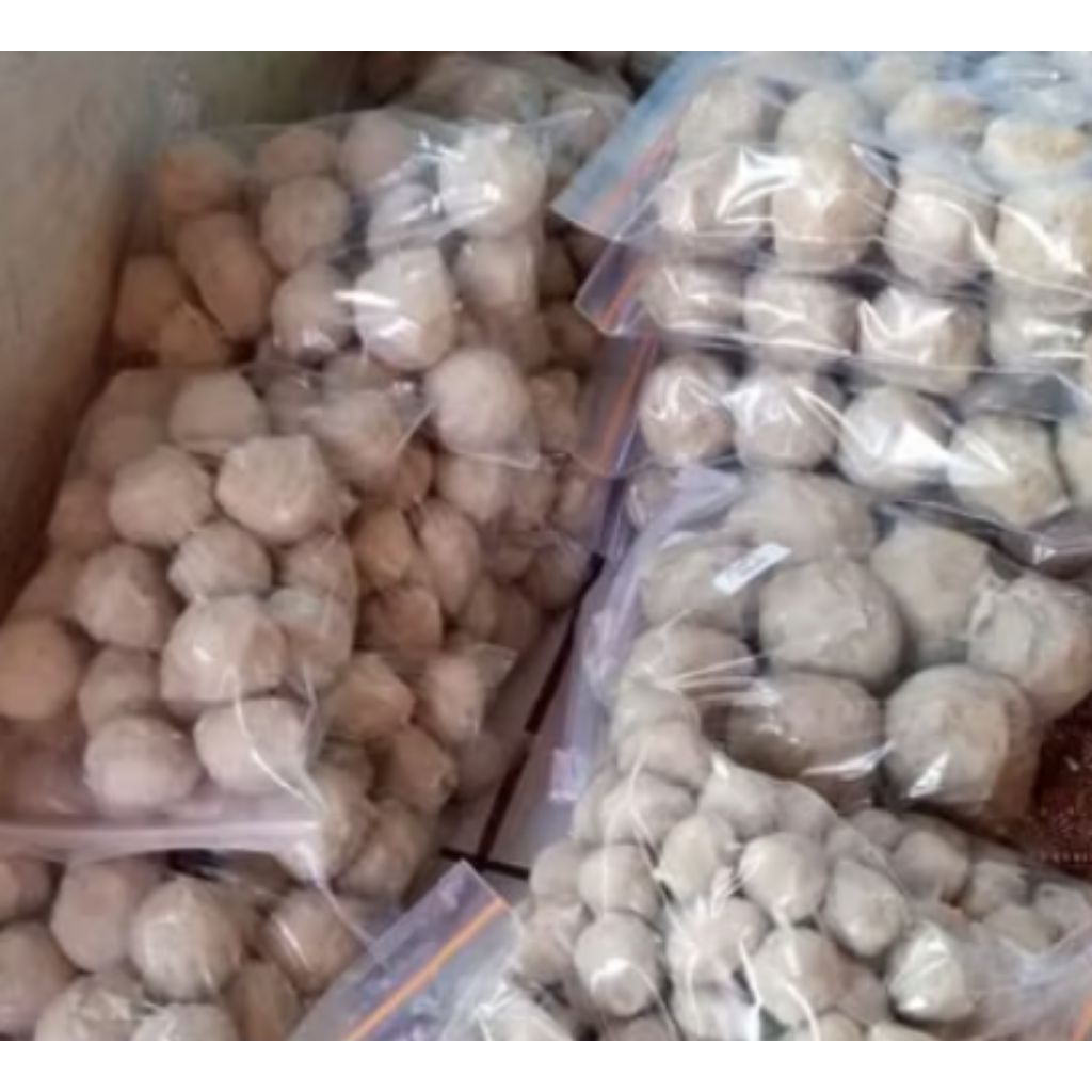 

BAKSO SAPI HALUS KECIL 1 KANTONG ISI 50 PCS