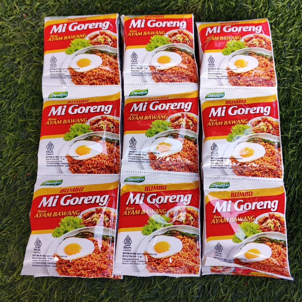 

Bumbu Mie Goreng Rasa Ayam Bawang Isinya 72 Sachet Bumbu Dapur Murah