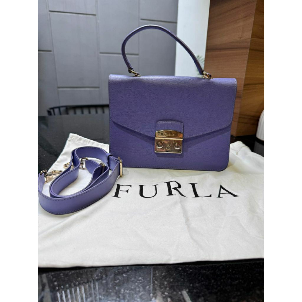 tas FURLA metropolis lampone