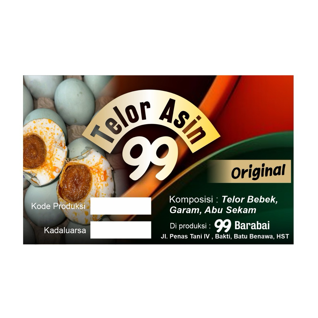 

Telor Asin 99 Original