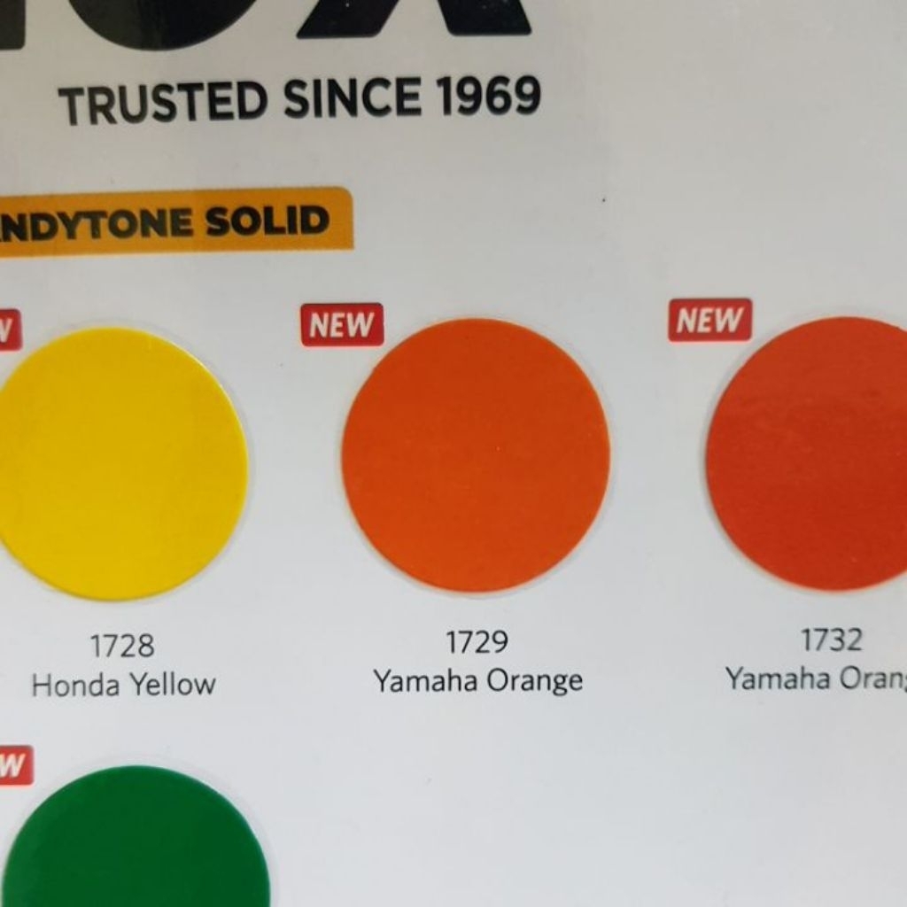 Pylox 1729 Yamaha Orange 300cc