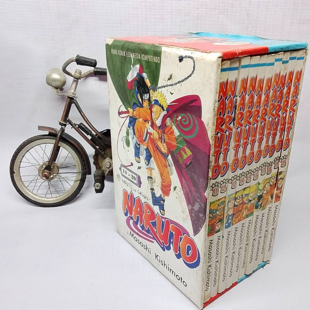Komik Naruto 11-20 Box set