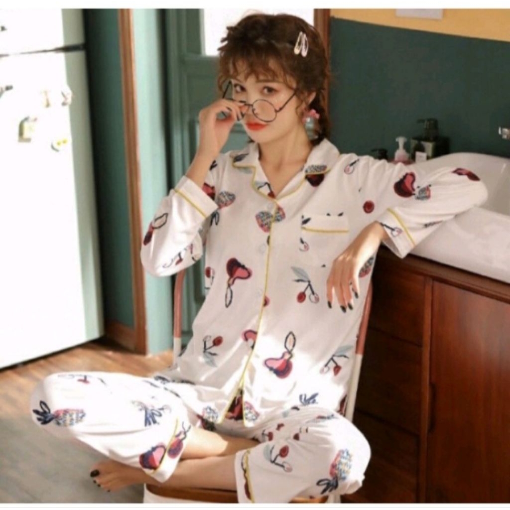 Piyama wanita korean import | Set pp piyama wanita korean import