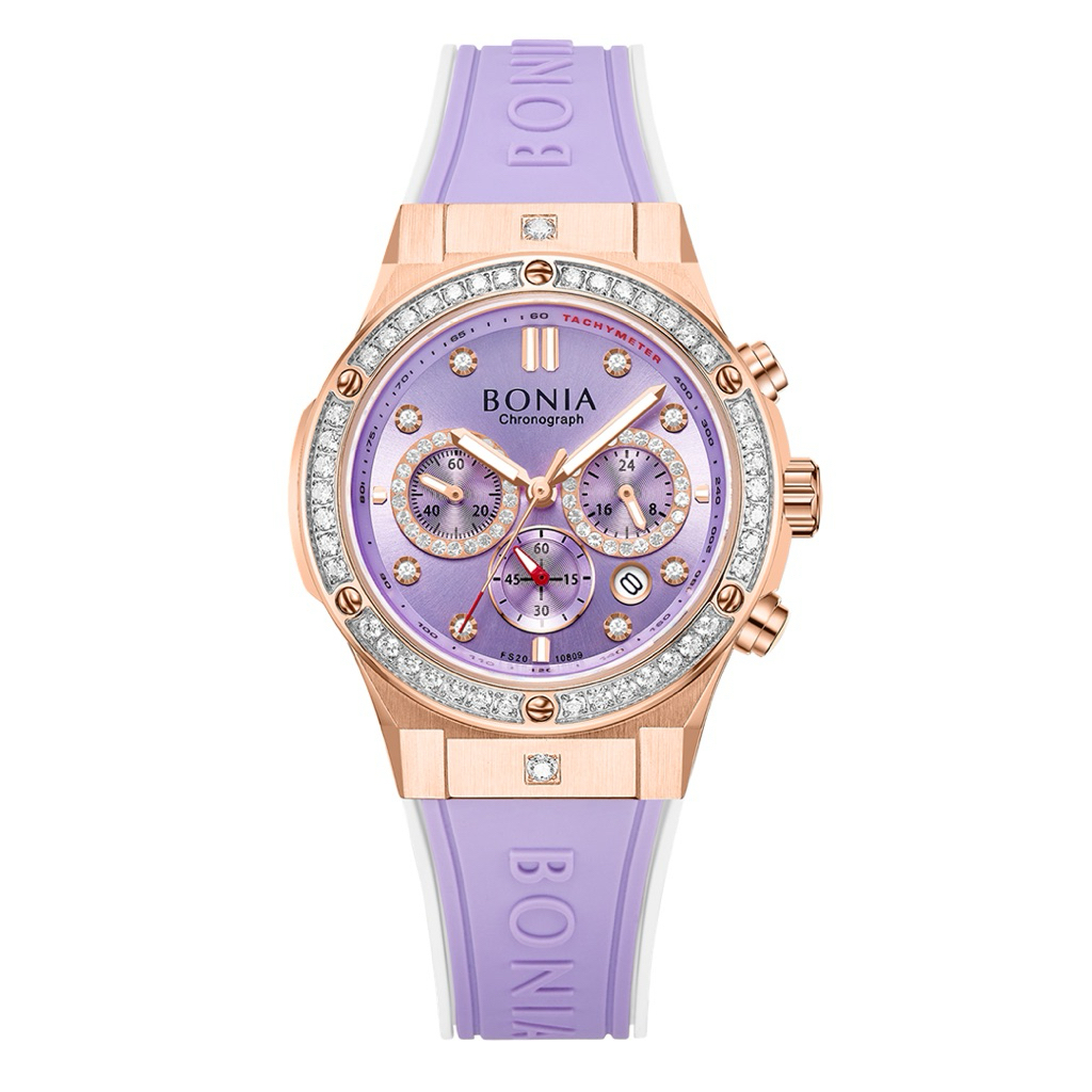 BONIA Chronograph Naeyon Edition Lavender Women Watch