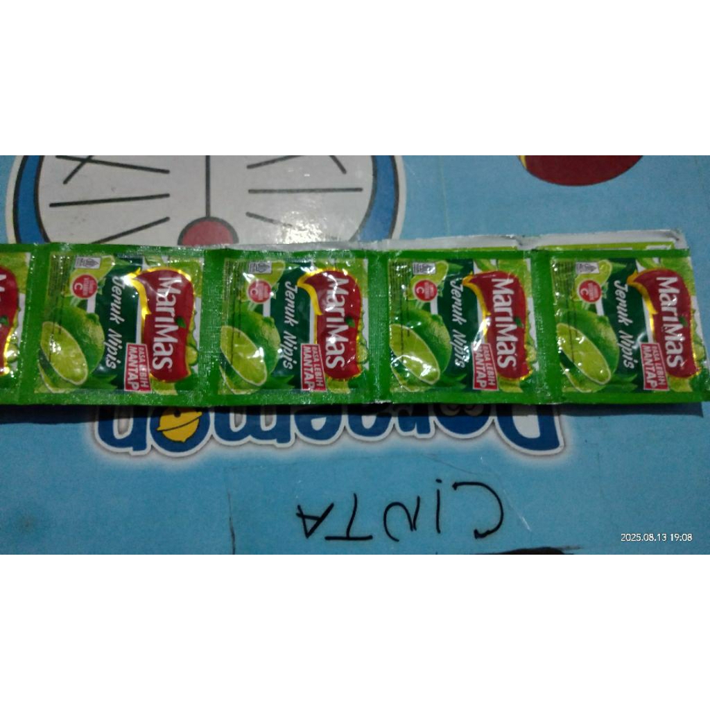 

marimas jeruk nipis 1 renteng isi 10 bji