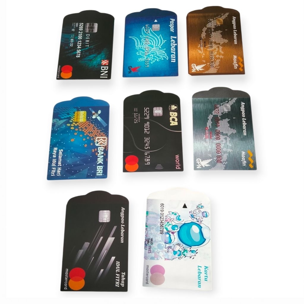 

10pcs Amplop Lebaran medium Karakter Lucu / Amplop Lebaran Snack / angpao idul Fitri / amplop idul Fitri / amplop thr karakter bank 2