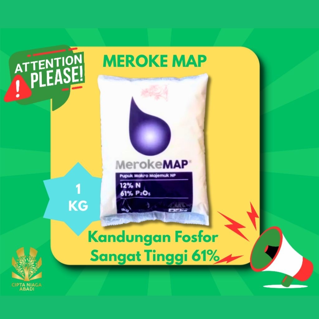 Pupuk Meroke MAP, 1KG