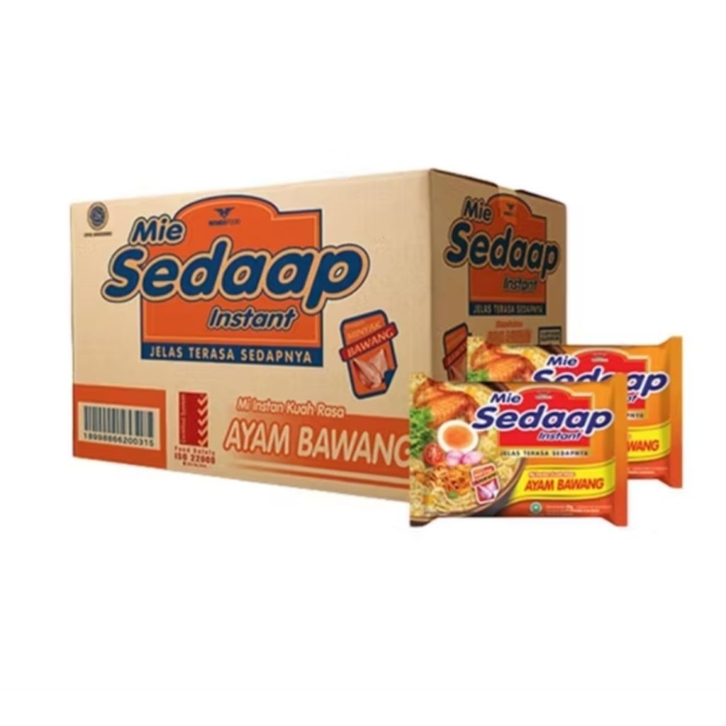 

Mie Sedap Ayam Bawang 1 dust (isi 40)