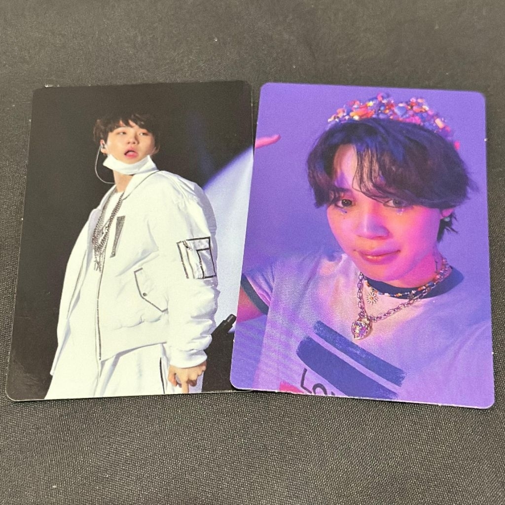 (baca deskripsi) photocard official bts 3rd muster dvd yoongi suga tony montana tonmon bluray jimin 