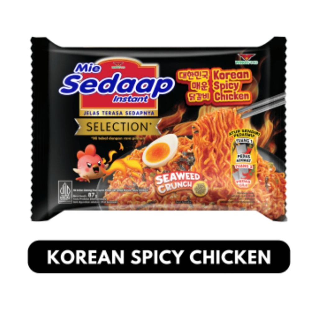 

MIE SEDAP ( RASA KOREAN SPICY CHICKEN )