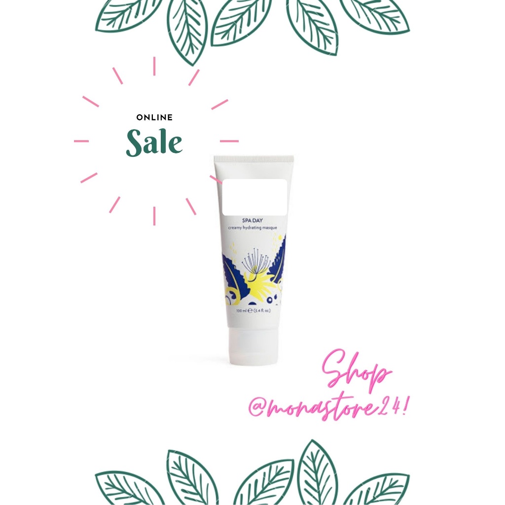 Creamy Hydrating Spa Day Masque - 100 ml - Masker Wajah