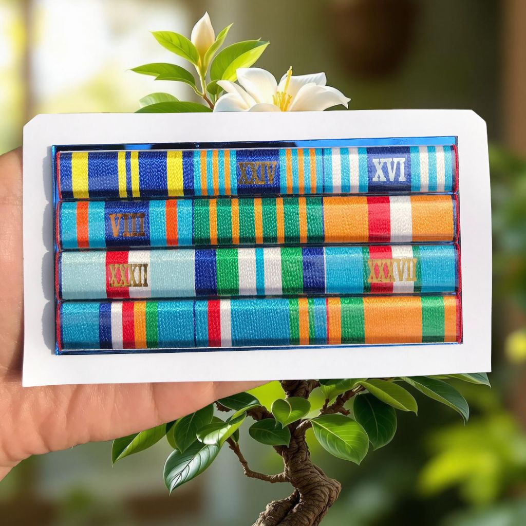 PDH PITA TANDA JASA, TANDA KEHORMATAN, SATYA LENCANA TNI AU untuk Satgas Luar Negeri. Aksesoris Orig