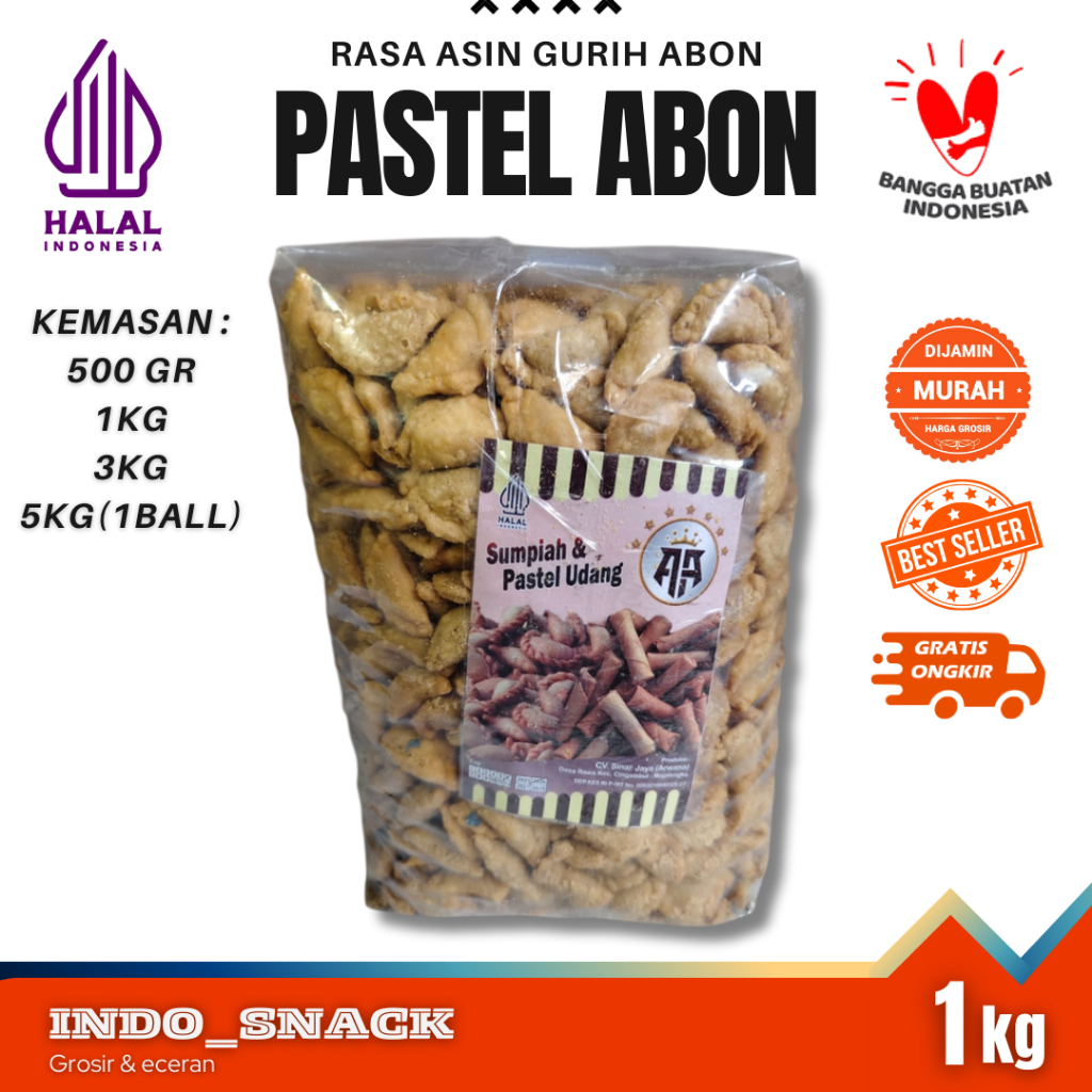 

PASTEL MINI UDANG ABON 1kg Termurah