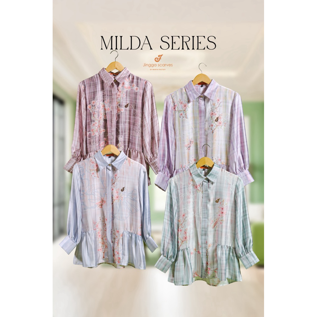 MILDA SERIES JINGGA SCARVES