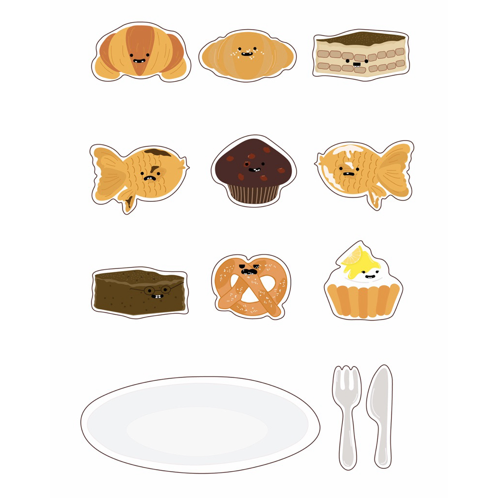 

Sticker Pack - Fill Your Plate!