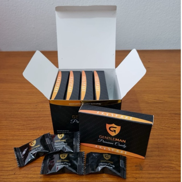 

Gentelman Candy 1Box (isi 20 butir) - Penambah stamina