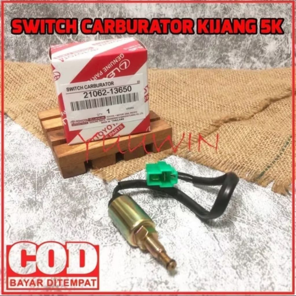 SWITCH CARBURATOR KIJANG 5K - SELENOID CARBURATOR LANGSAM KIJANG SUPER 5K