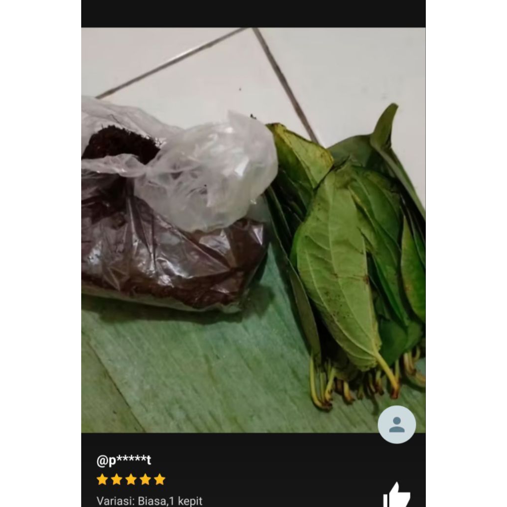 

PROMO TERBATAS- 1 Kepit BELO KARO// Sirih karo//Nginang//Makan Sirih Belo Karo