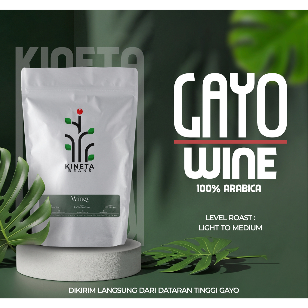 

KOPI ARABICA GAYO - WINE STRONG