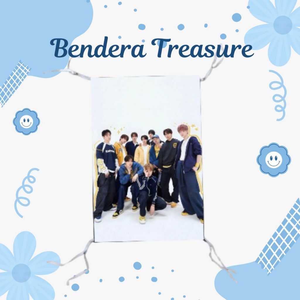 [READY STOCK] BENDERA/SLOGAN TREASURE