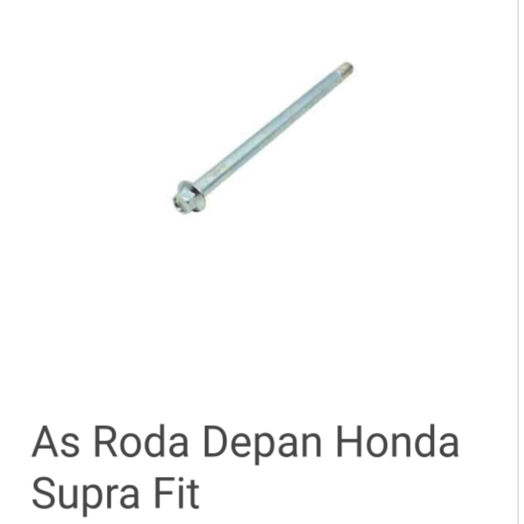 Axle Front Wheel Baut As Roda Depan Supra V X XX 100 Supra Fit Lama 44301-KEV-880 Ori Honda Genuine 