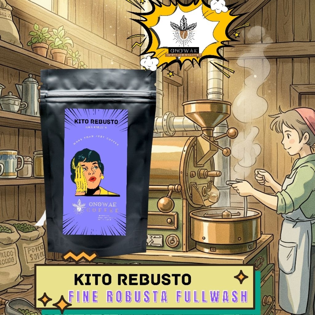 

Kopi Fine Robusta Kito Rebusto
