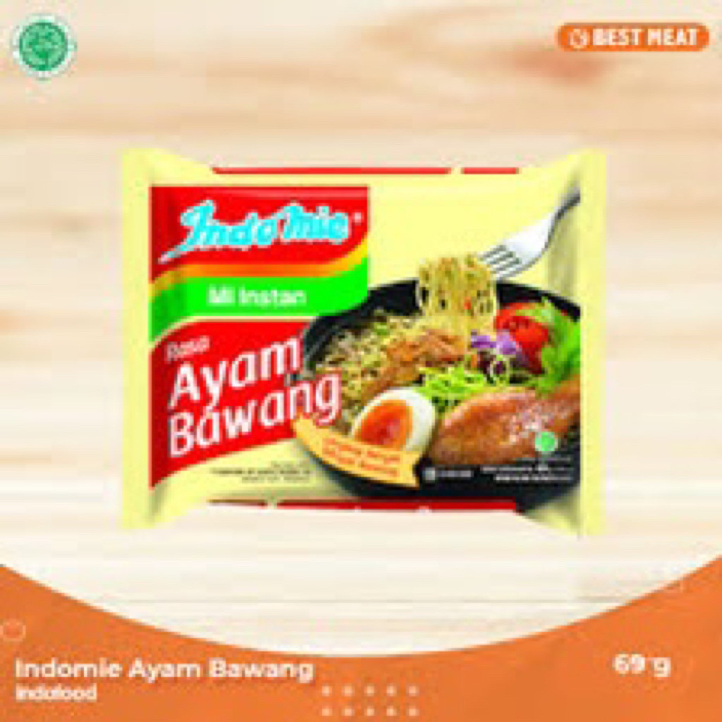 

indomie ayam bawang