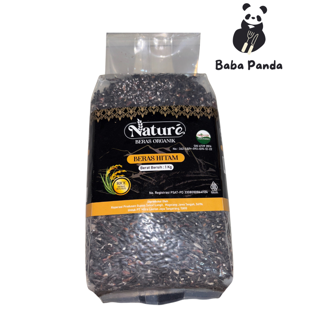

Nature Beras Organik Beras Hitam 1kg