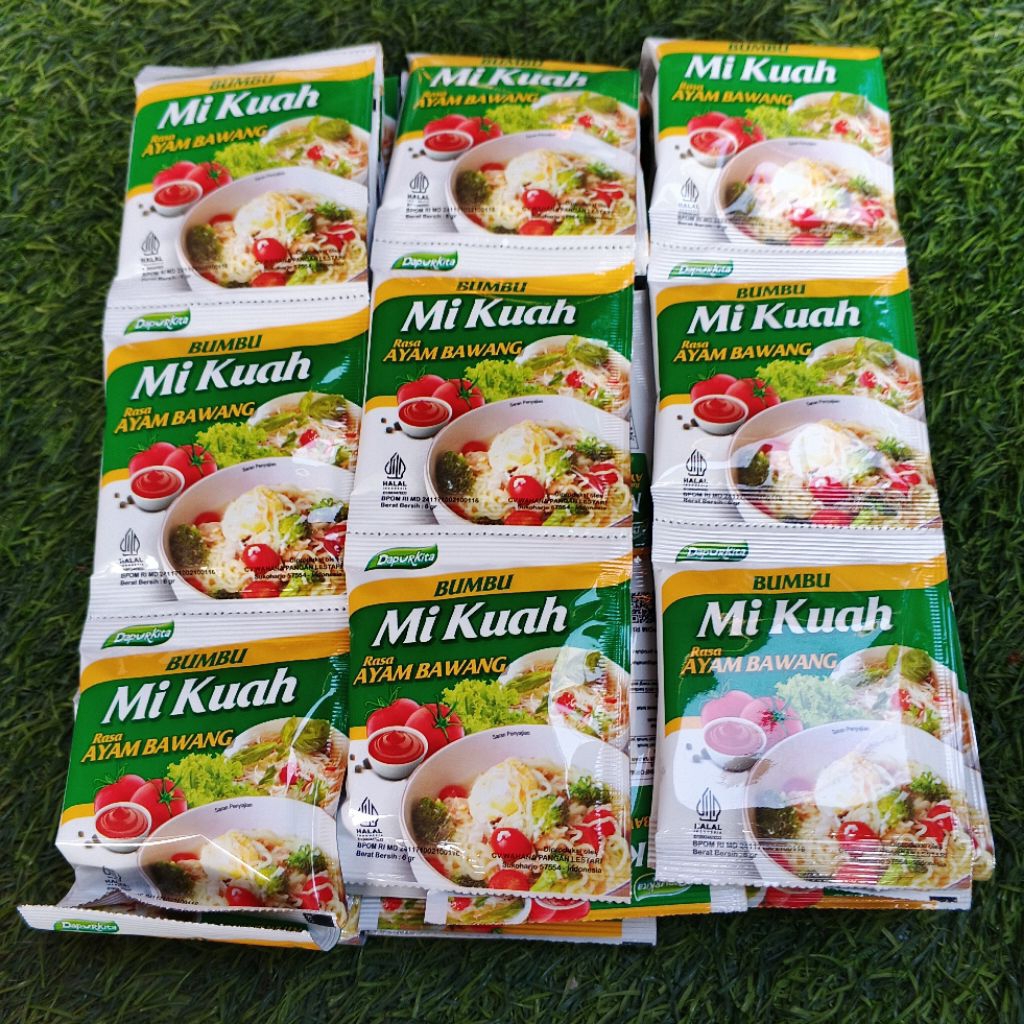 

Bumbu Mie Kuah Rasa Ayam Bawang Isinya 72 Sachet Bumbu Dapur Murah