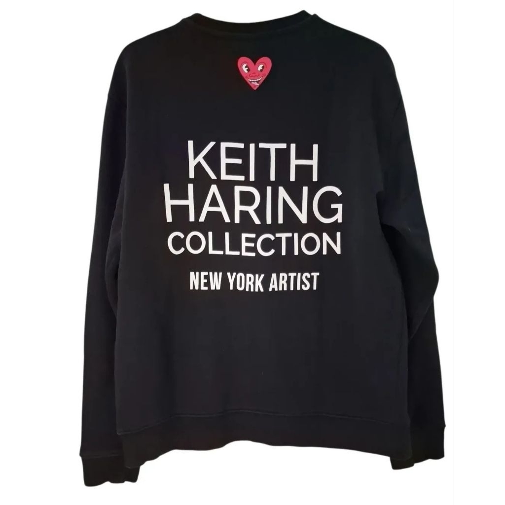 crewneck Keith haring, cn Zara Keith haring , uniqlo