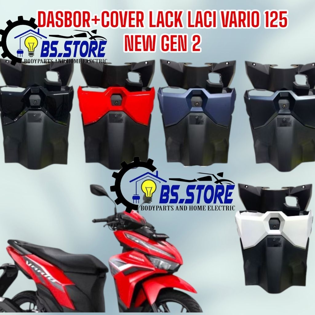 DASBOR COVER KUNCI HONDA VARIO 125 K2V NEW GEN 2 2023 2024 2025 | LEGSHIELD DALAM BESAR COVER KUNCI 