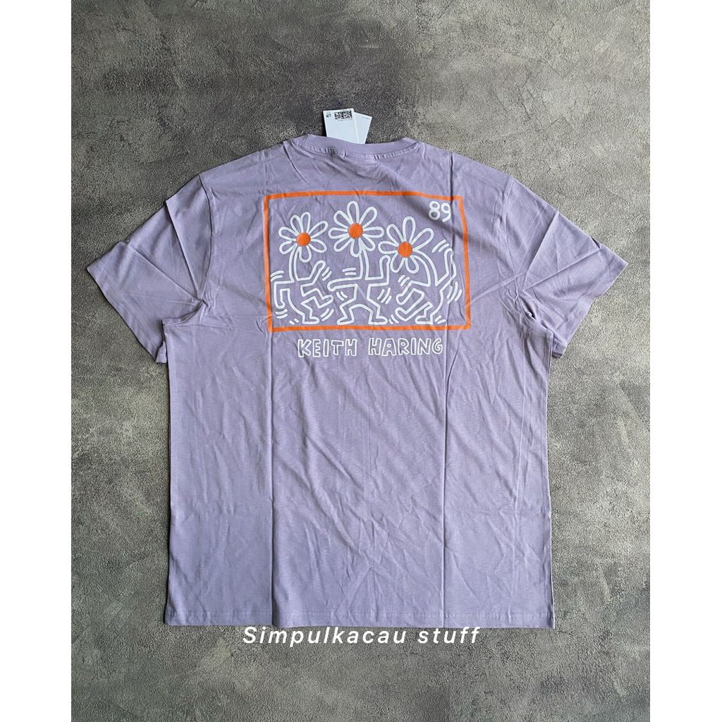 kaos H&M x Keith haring original store