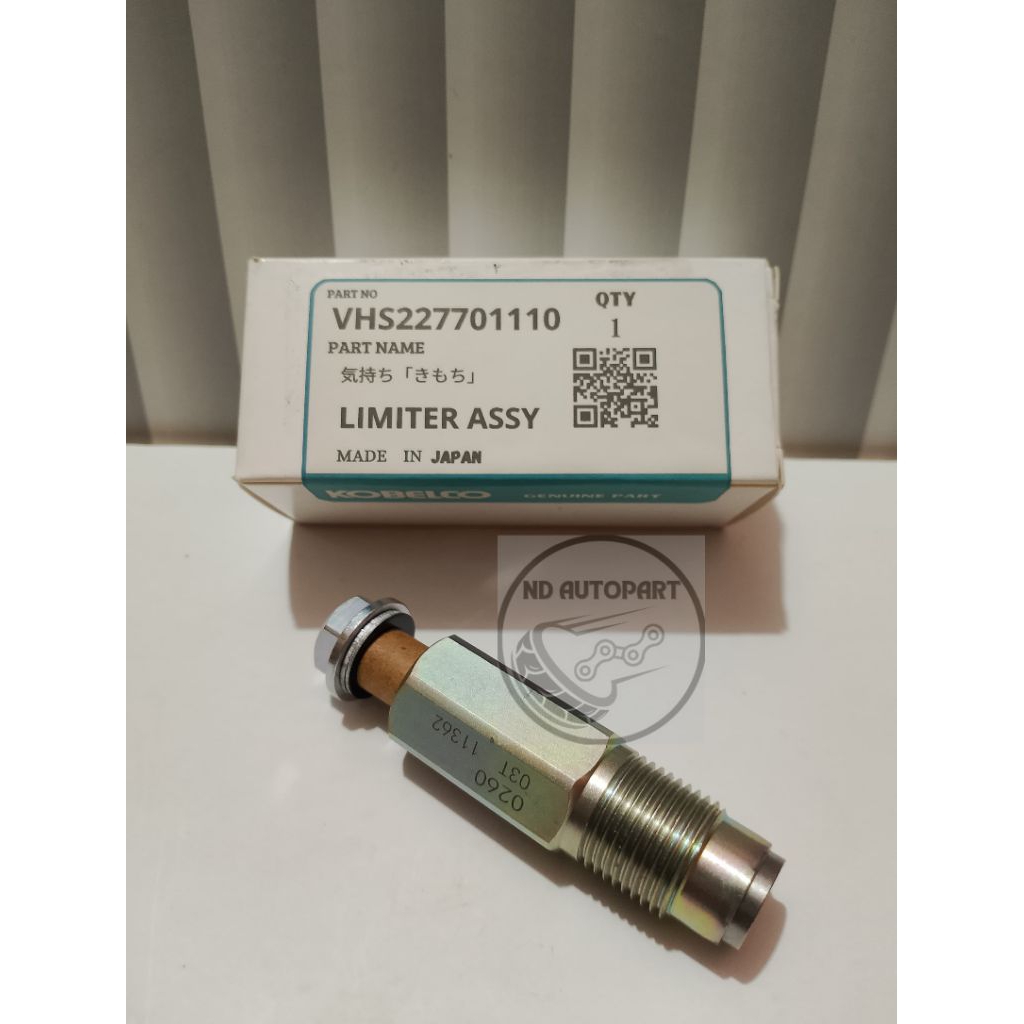 Limiter Valve Commonrail SK200-8 SK200 Kobelco VHS227701110