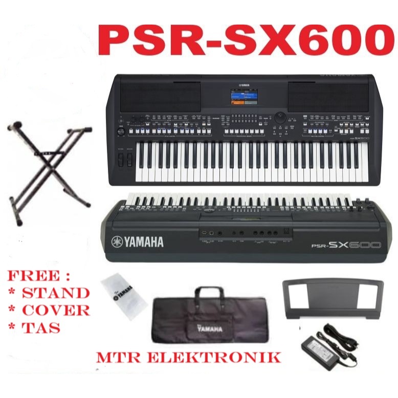 Keyboard Yamaha PSR SX600 SX 600 Original