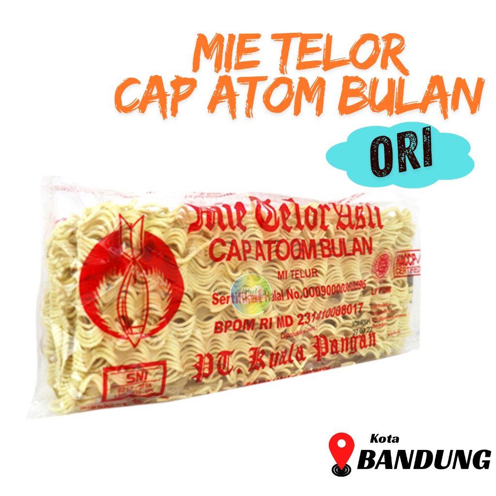 

Mie Telor Cap Atom Bulan Bandung