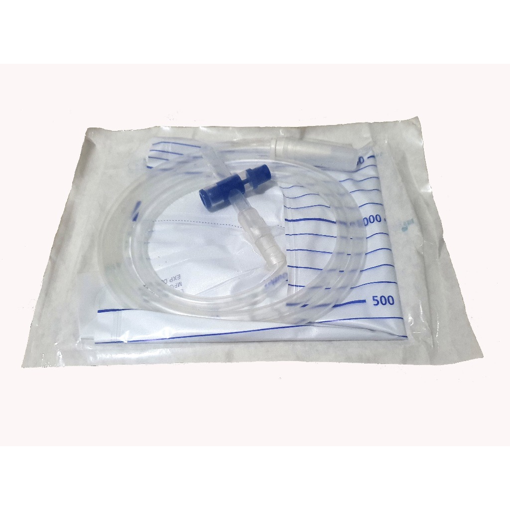 Urine Bag Onemed 2000ml T Valve Kantong Urine Onemed