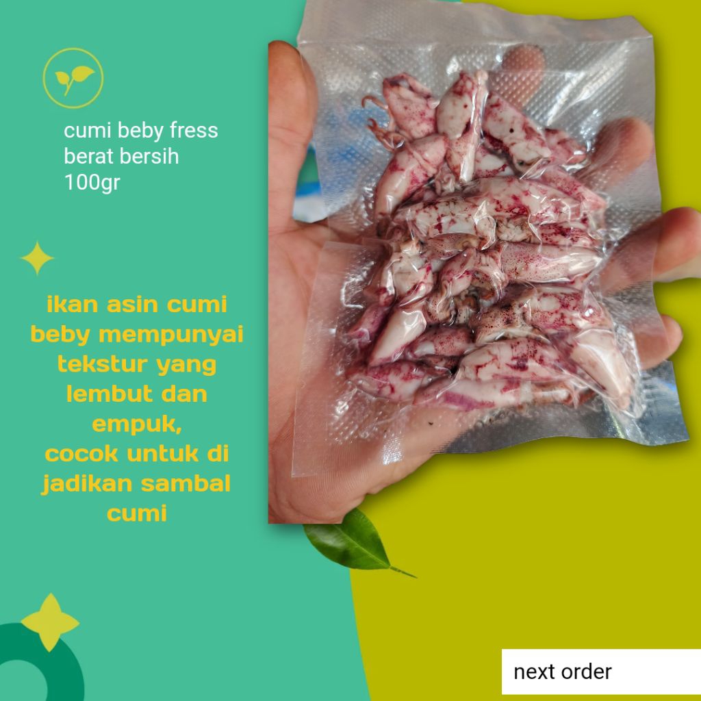 

Grosir ikan asin,beby cumi asin, asin cumi berat 100gr