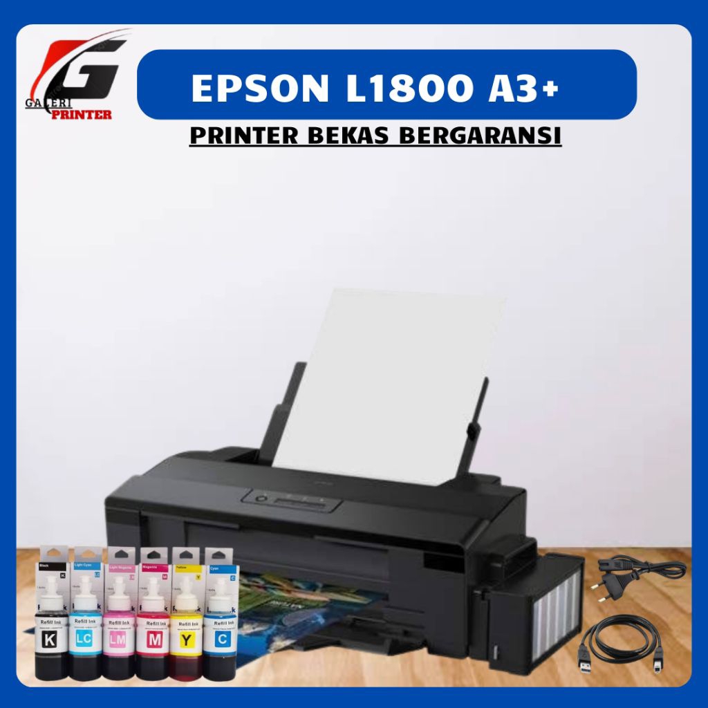 Printer Epson L1800 A3 unit Epson l1800 Sudah Tinggal Pake