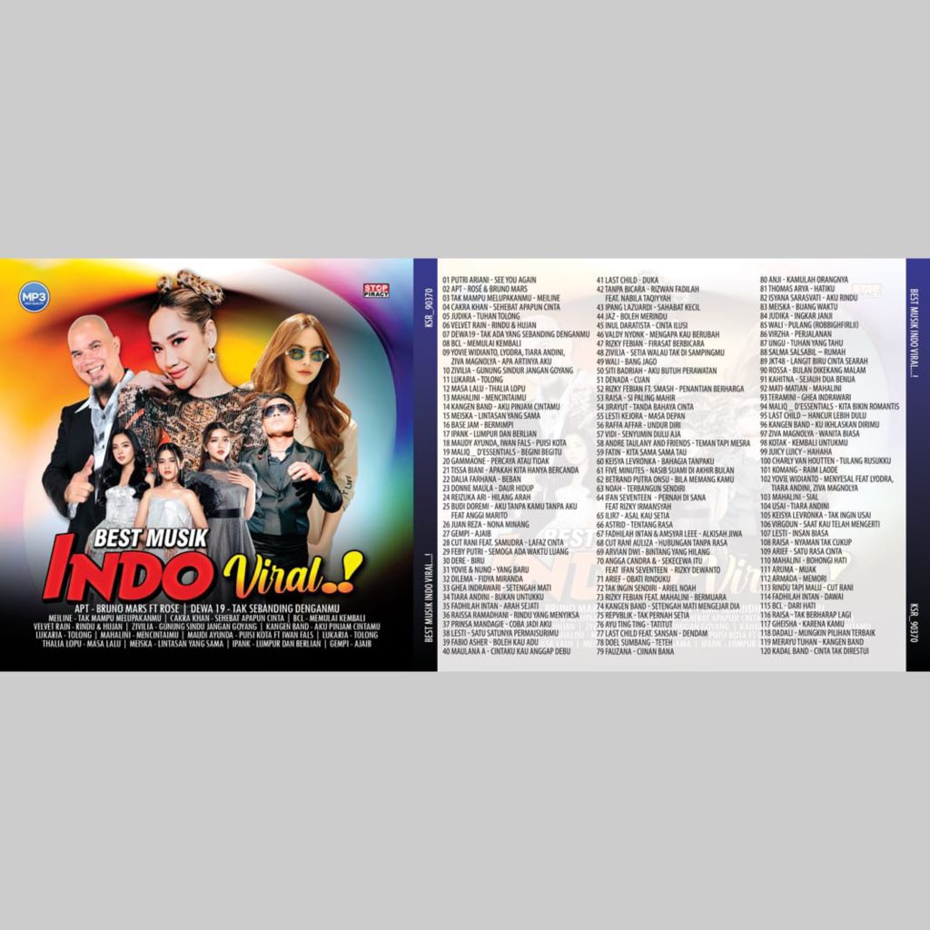 Kaset Mp3 Audio Lagu Best Musik Indo Terbaru 2024